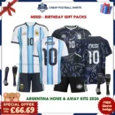 Argentina MESSI 10 FC Birthday Football Kit Packs 2026 - Home & Away with socks