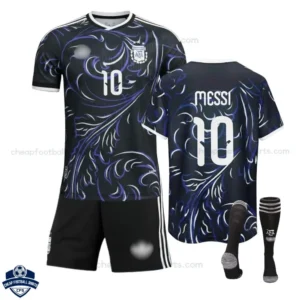 Argentina MESSI 10 Away Kids Football Kit 2026 - Overview with socks