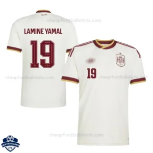 Spain World Cup LAMINE YAMAL 19 Away Football Shirts 2026
