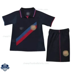 Retro Barcelona Away Kids Kit 2002/03