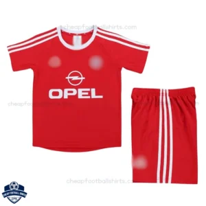 Retro Bayern Munich Home Kids Kit 2000/01