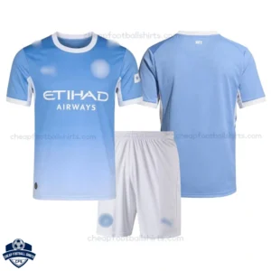 Manchester City Home Kids Football Kit 26/27