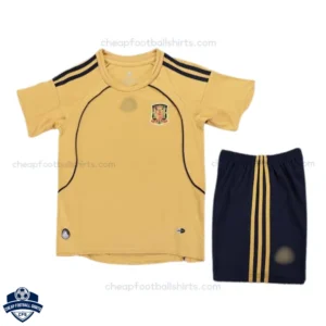 Retro Spain Away Kids Kit 2008