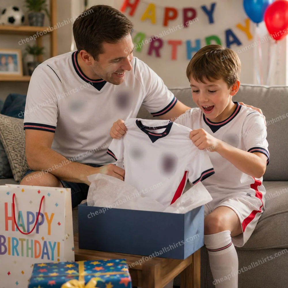 England World Cup 2026 Gift Pack – Home Dad Shirt and Son Kit