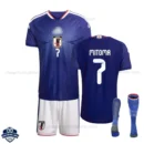 Japan World Cup 2026 Home Kids Cheap Football Kit – MITOMA 7 - Overview