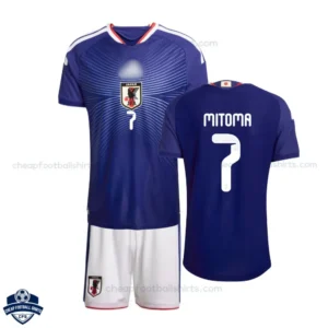 Japan World Cup 2026 Home Kids Kit - MITOMA 7