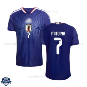 Japan World Cup 2026 Home Football Shirt - MITOMA 7