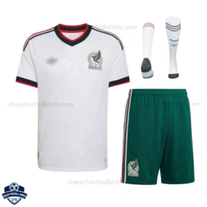 Mexico World Cup 2026 Away Kids Football Kit with socks