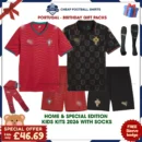 Portugal World Cup 2026 Birthday Football Kit Packs - Home & Special Edition