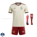 Spain World Cup 2026 Away Kids Kit with socks
