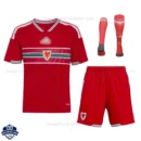 Wales World Cup Home Men & Kids Cheap Football Kit 2026 with socks