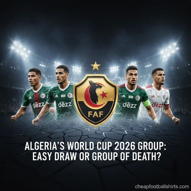 Algeria’s World Cup 2026 Group: Easy Draw or Group of Death?