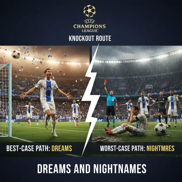Best-Case vs Worst-Case Path: Dreams and Nightmares in the Knockout Route