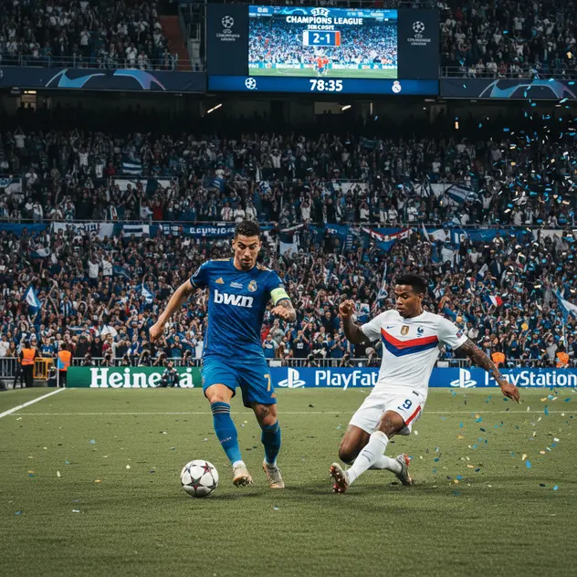 Blue Football Shirt: European Powerhouse Opponent – France