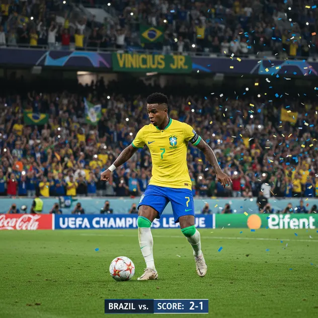 Brazil: Vinícius Jr Shines in the Yellow