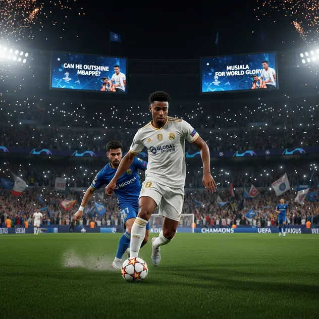 Can He Outshine Mbappé and Musiala for World Glory?