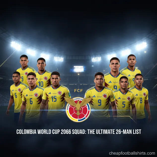 Colombia World Cup 2026 Squad: The Ultimate 26-Man List