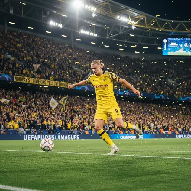 Erling Haaland: Norway’s Towering Yellow Thunder