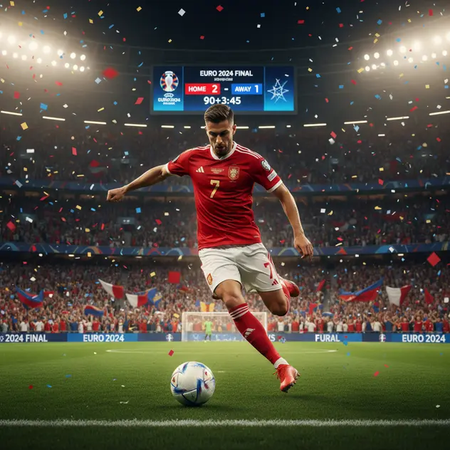 EURO 2024 Champions' Aura: Red Shirt & Winning Mentality