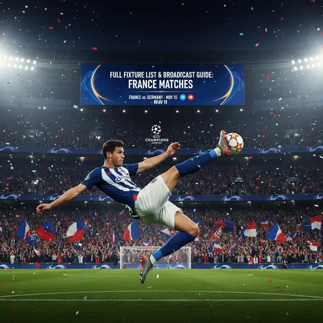 Full Fixture List & Broadcast Guide: When and Where France Play