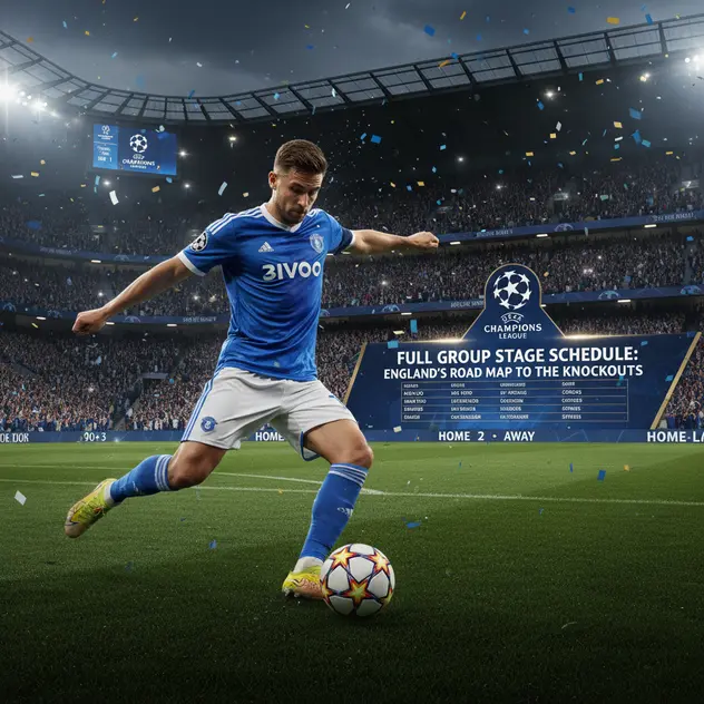 Full Group Stage Schedule: England’s Road Map to the Knockouts
