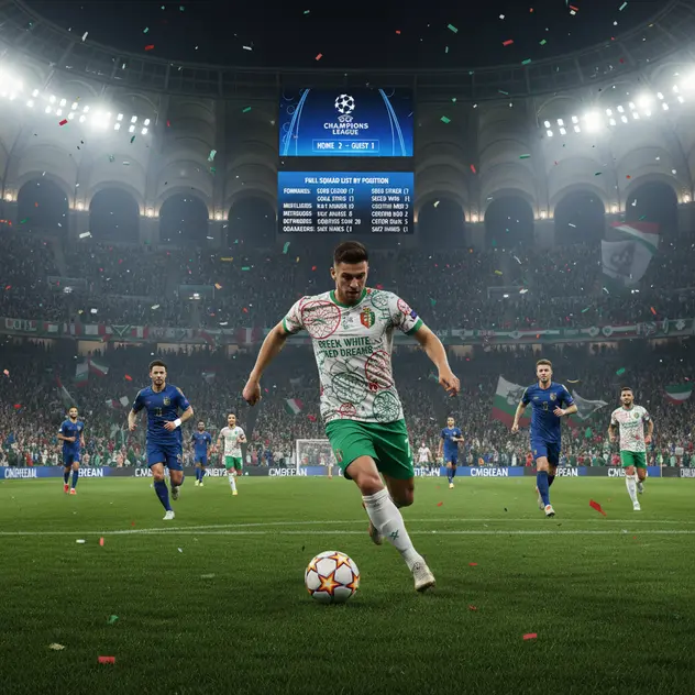 Full Squad List by Position: Green, White, and Red Dreams