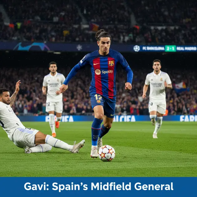 Gavi: Spain’s Midfield General