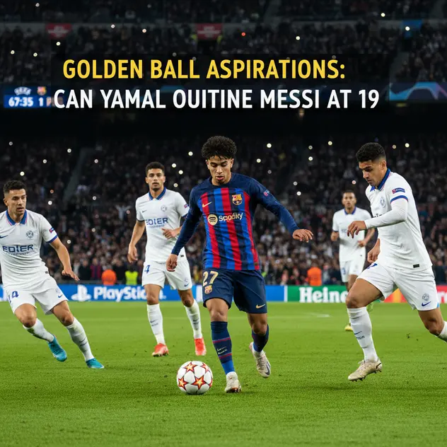 Golden Ball Aspirations: Can Yamal Outshine Messi at 19?