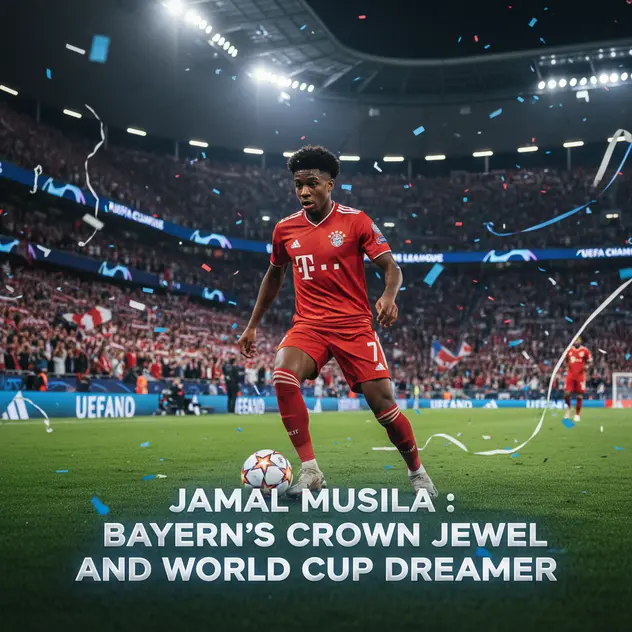 Jamal Musiala : Bayern’s Crown Jewel and World Cup Dreamer
