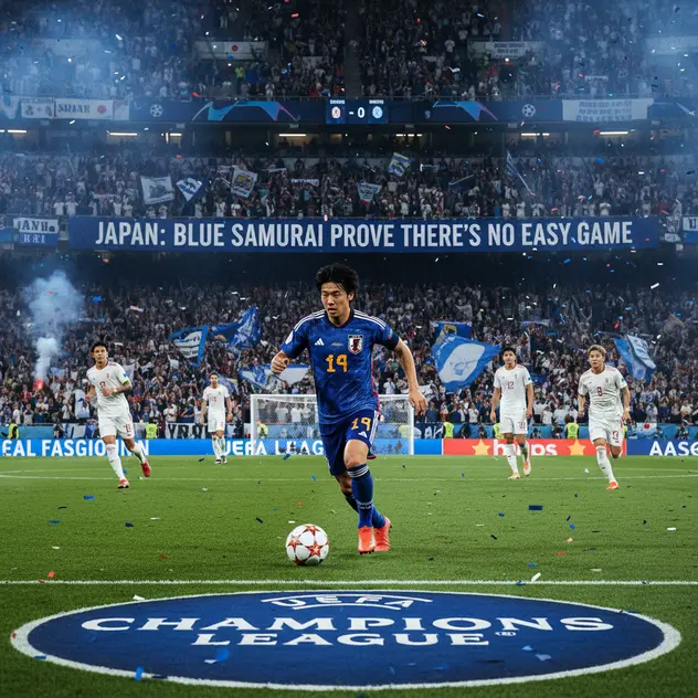 Japan: Blue Samurai Prove There’s No Easy Game