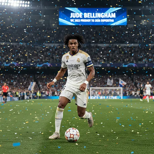 Jude Bellingham: From WC 2022 Prodigy to 2026 Superstar