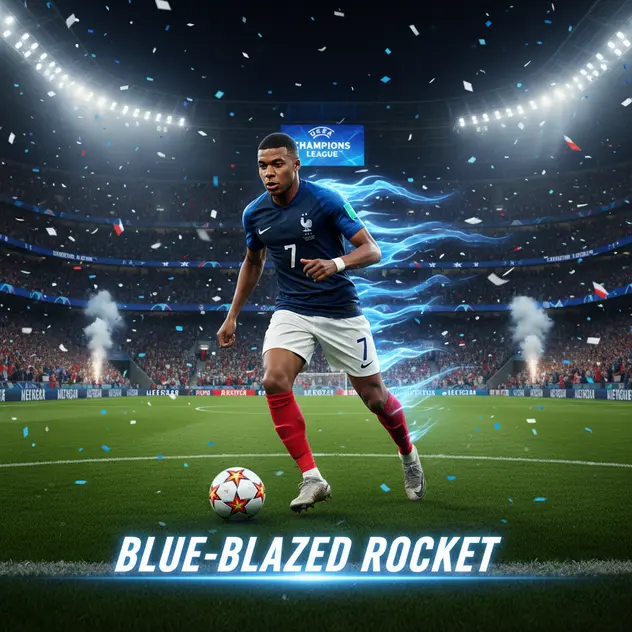 Kylian Mbappé: France’s Blue-Blazed Rocket