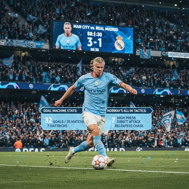 Manchester City Form, Goal Machine Stats, and Norway’s All-In Tactics