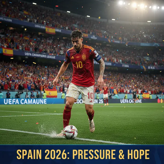 Spain World cup football Kit 2026: A Symbol of Pressure and Hope