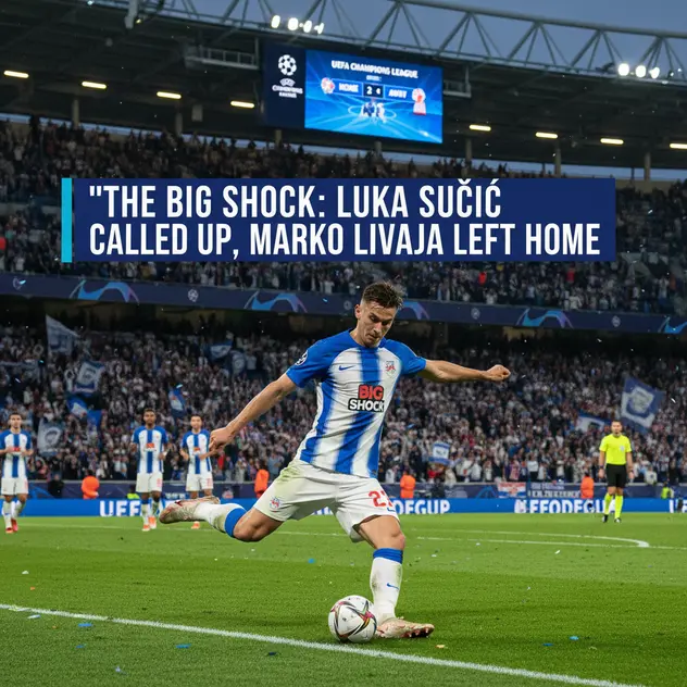 The Big Shock: Luka Sučić Called Up, Marko Livaja Left Home