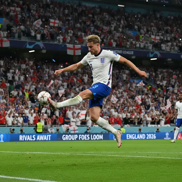 The England World Cup Football Kit 2026: rivals await as group foes loom