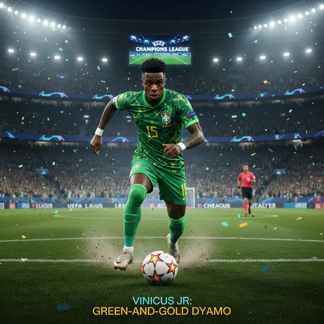 Vinicius Jr: Brazil’s Green-and-Gold Dynamo