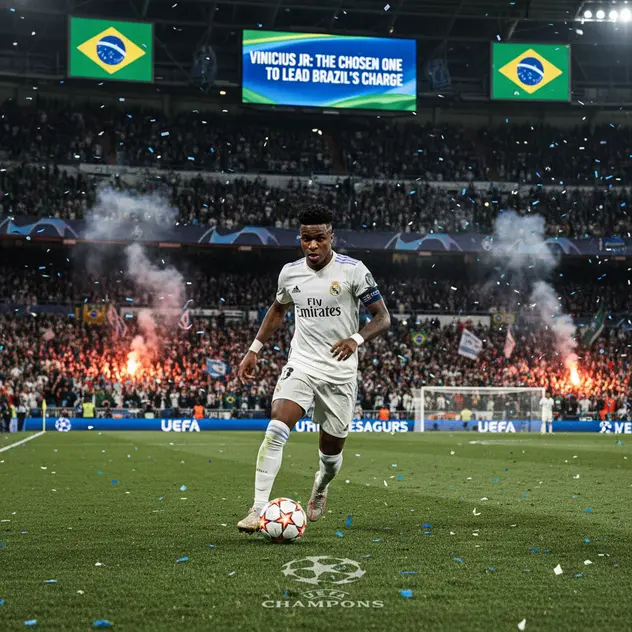 Vinicius Jr: The Chosen One to Lead Brazil’s Charge