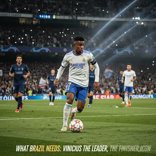 What Brazil Needs: Vinicius the Leader, the Finisher, the Icon