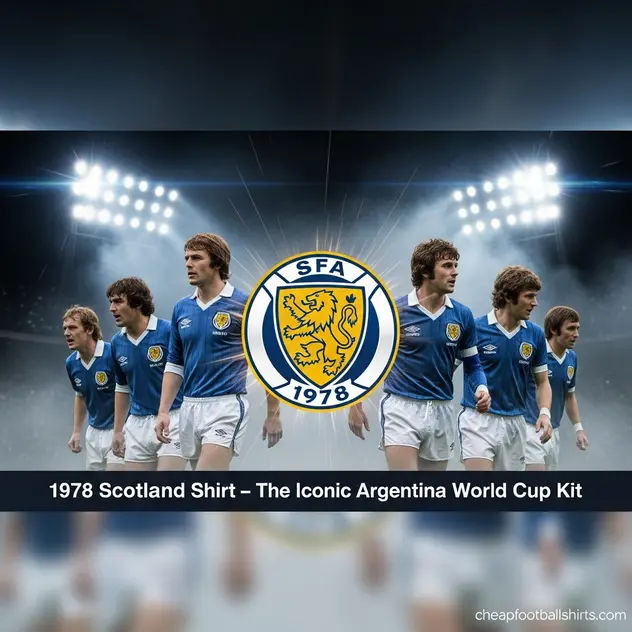 1978 Scotland Shirt, The Iconic Argentina World Cup Kit