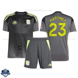 Aston Villa MARTINEZ 23 Goalkeeper Kids Football Kit 25/26