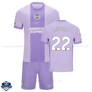 Brighton MITOMA 22 Away Kids Football Kit 25/26