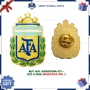 Argentina Football Pin Badge - Overview