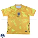 England World Cup 2026 Yellow Goalkeeper Men Cheap Football Shirt