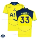 Tottenham Third Men Football Shirt 25/26 DAVIES 33 - Overview