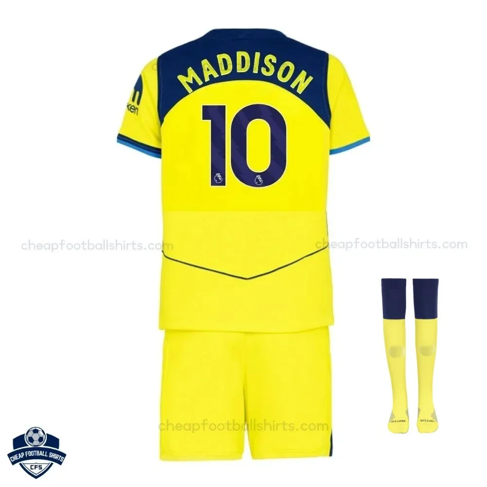 Tottenham Hotspur MADDISON 10 Third Kids Football Kit 25/26 - Back view