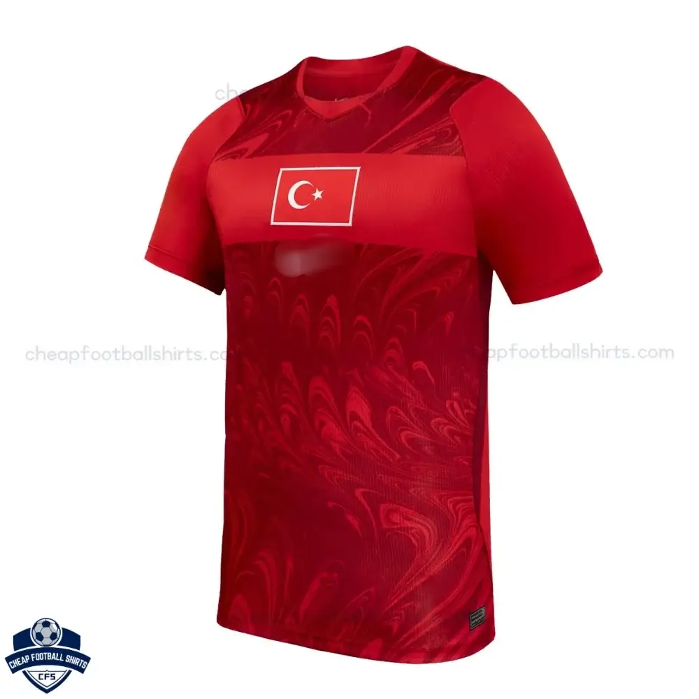 Turkey World Cup 2026 Home Men Football Shirt - Front View