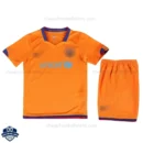 Retro Barcelona Away Kids Football Kit 2006/07