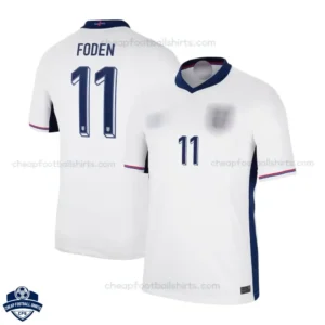 England FODEN 11 Home Men Cheap Football Shirt 2024