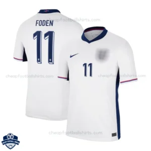 England FODEN 11 Home Men Cheap Football Shirt 2024